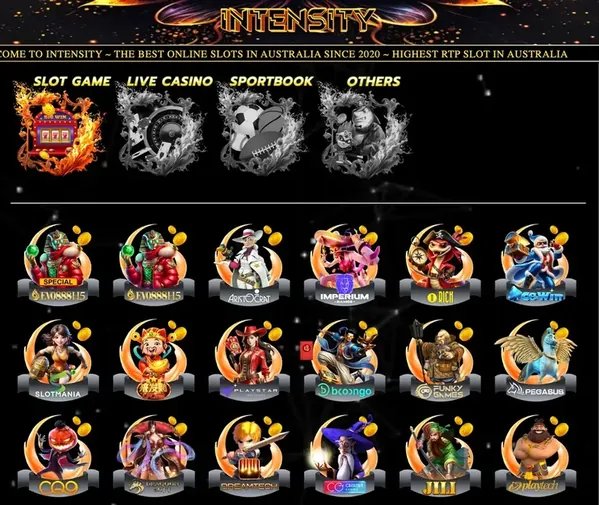 Intensity Pokies games